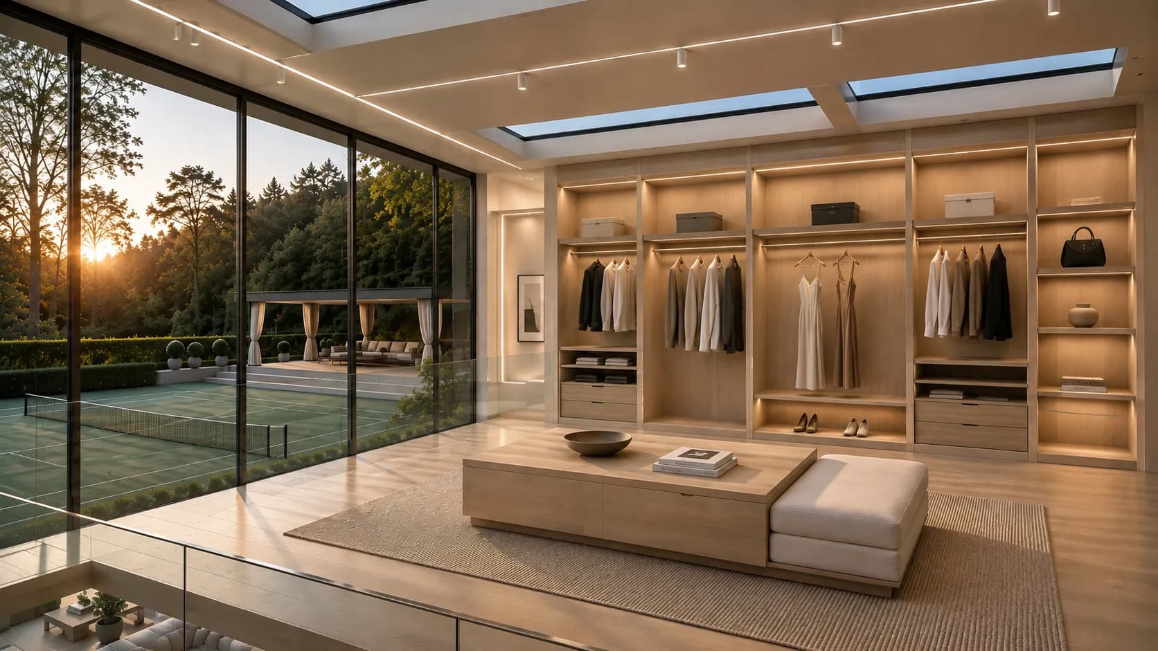 DRESSING ROOMS